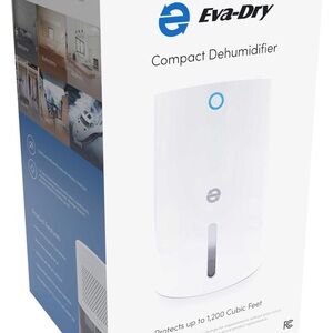 Eva-Dry EDV-1200 Compact Electric Dehumidifier 30oz Tank / New in Box